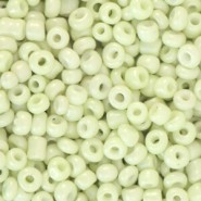 Seed beads 8/0 (3mm) Tender green